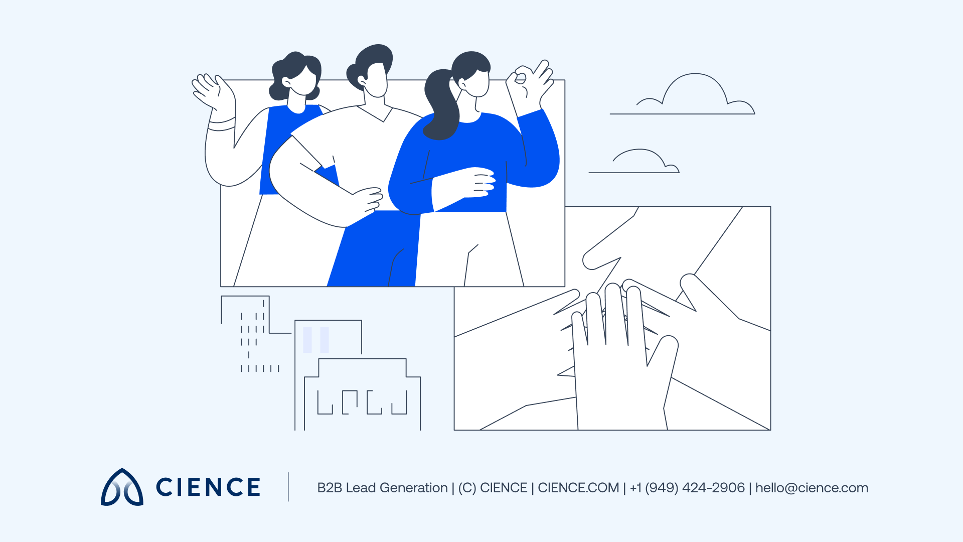 AI chatbot qualifying a B2B lead in real time by routing conversation based on budget, company size, and intent signals