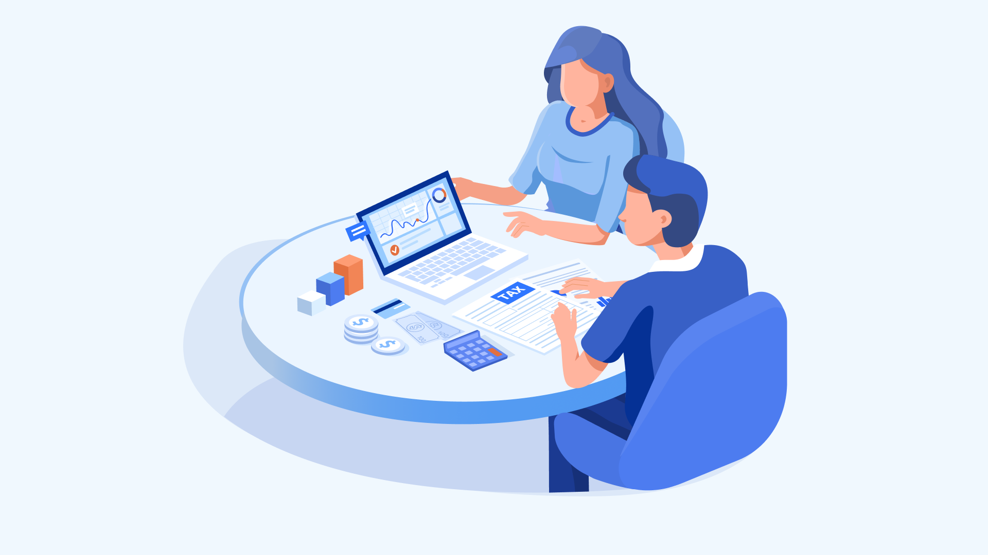 A skilled appointment setter reviewing campaign metrics and preparing follow-up sequences on a laptop