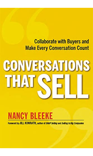 Lead Generation Books: Conversations That Sell by Nancy Bleeke