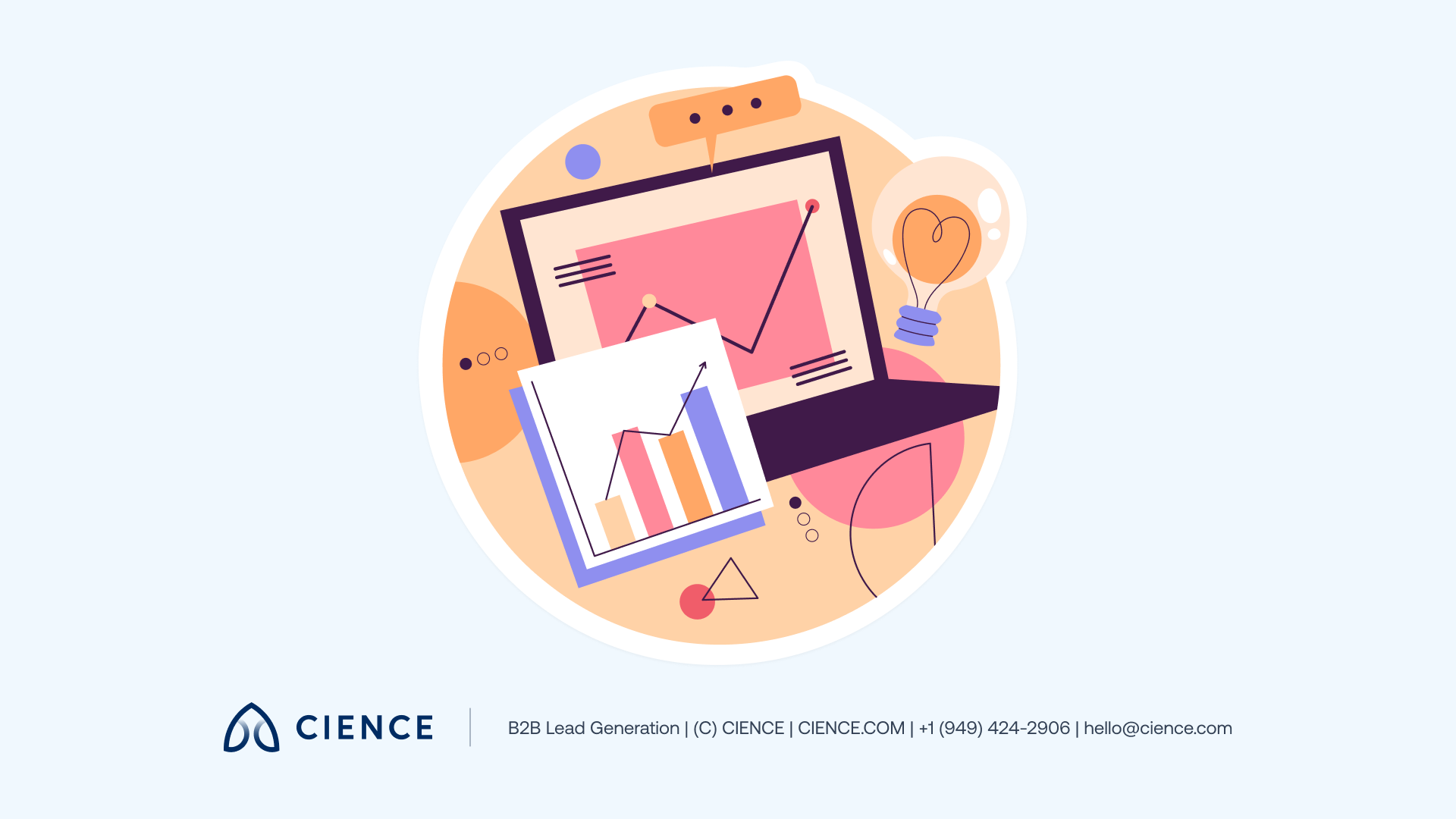Dynamic B2B data structure diagram showing real-time updates flowing into a CRM with growing and shrinking contact records