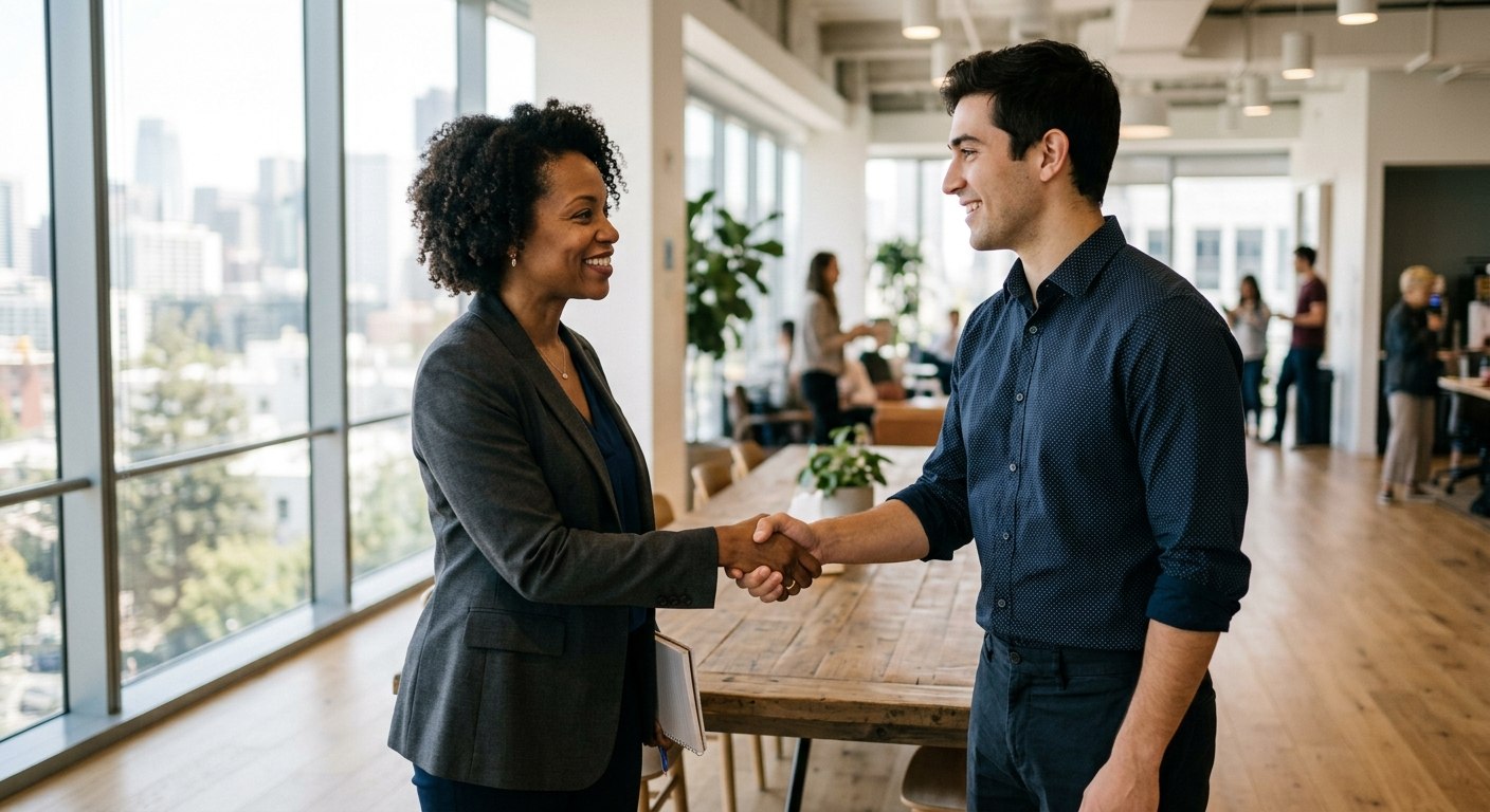 the Interactive App Give and Take — industry scene