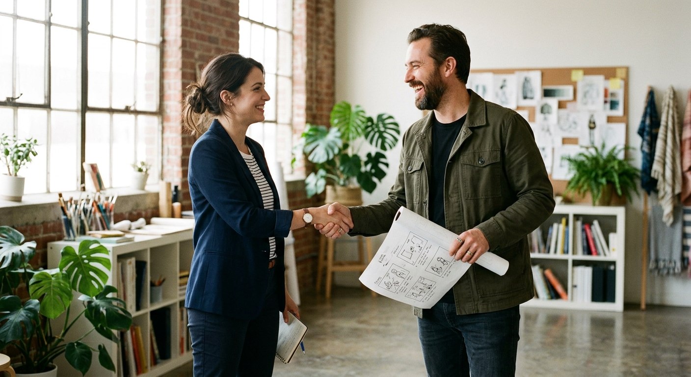 Story Block — industry scene